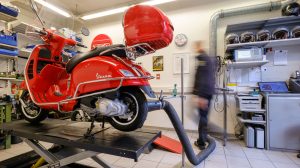 Motorroller Werkstatt